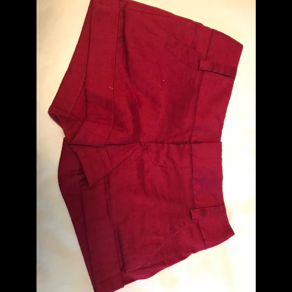 Spandex cotton polyester shorts